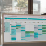 a dietitian using jane app to schedule in her client for a consultation